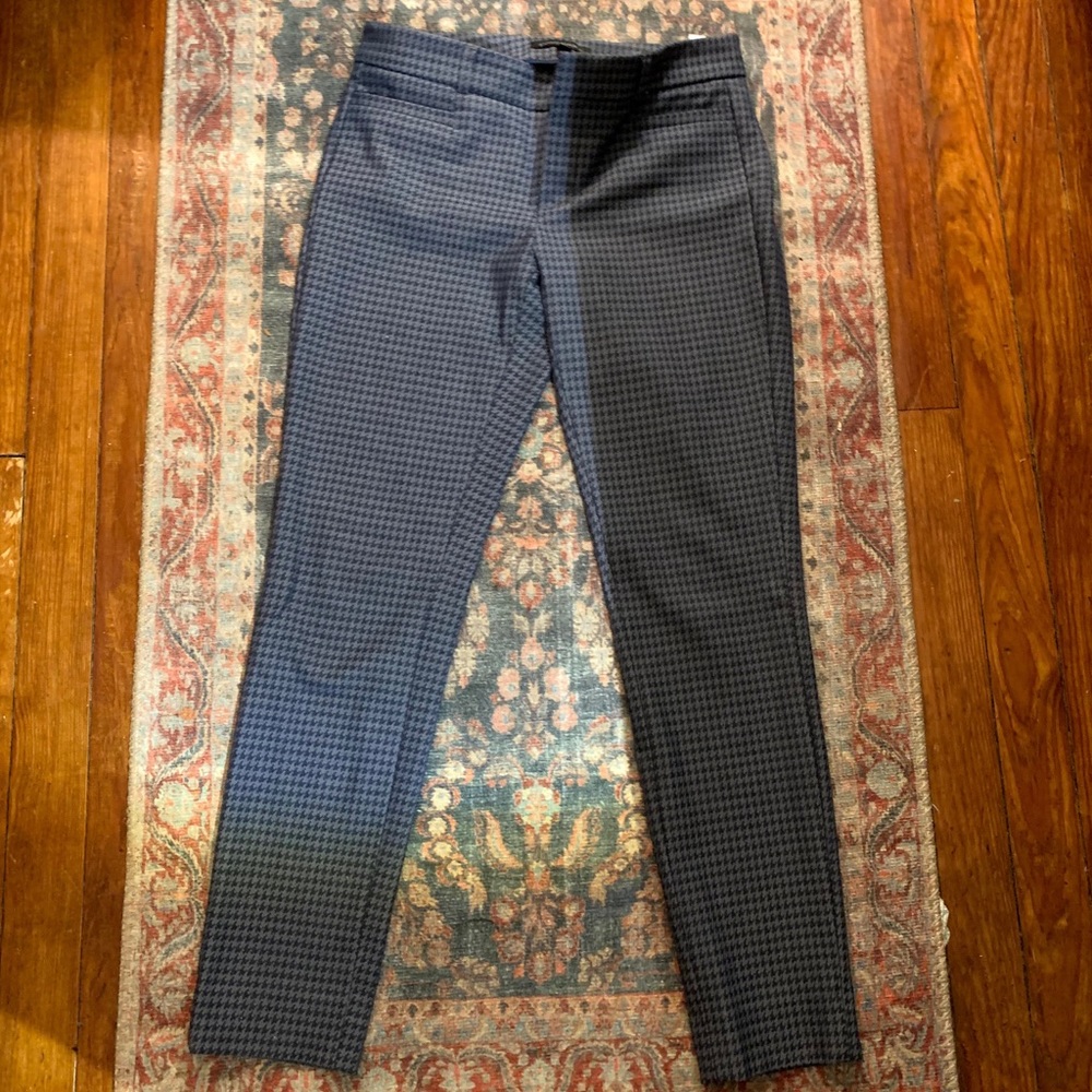 Banana Republic Sloan, skinny-fit houndstooth pant